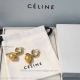 AAA Fake Celine Pearl Earrings In Yellow Gold (7)_th.jpg